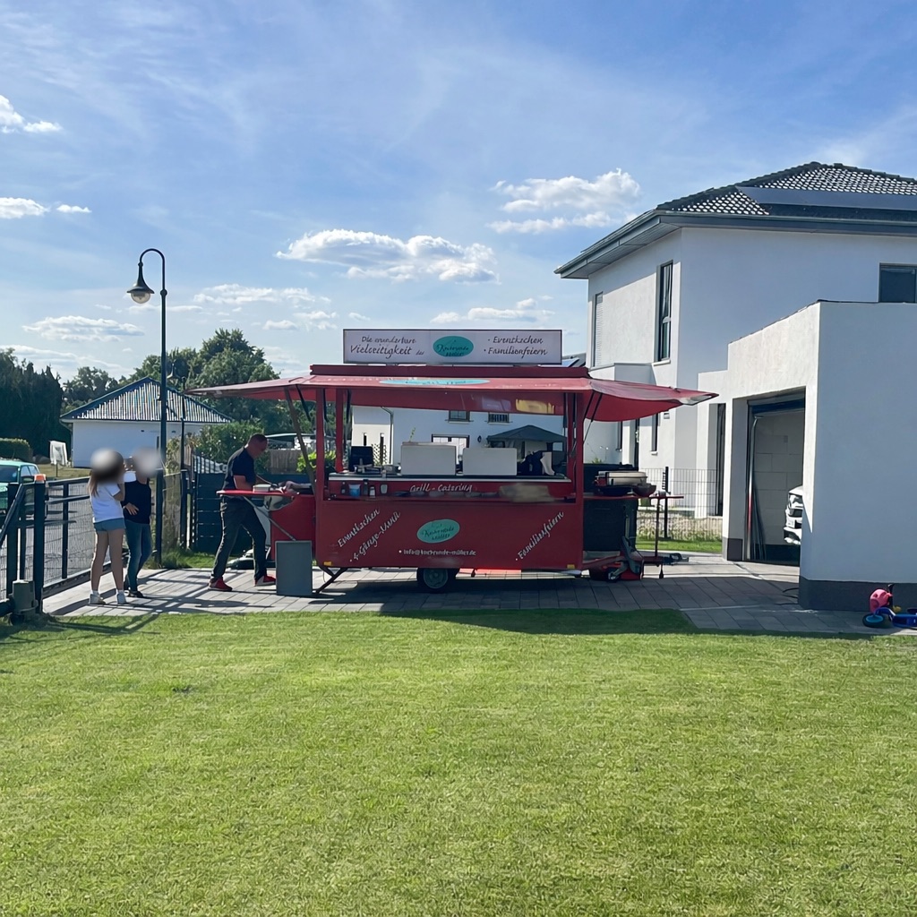 Grillwagen Kochrunde Schildow. Mobiles Catering